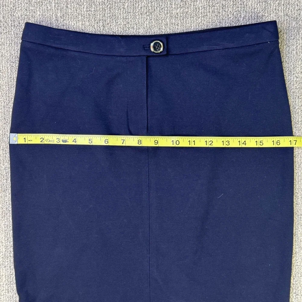Tory Burch Navy Pencil Skirt Women's Size S 22